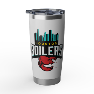 Houston Boilers Premium Stainless 20oz Tumbler