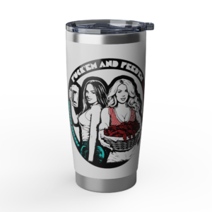 F'em & Feed'em Crawfish - Premium Stainless 20oz Tumbler