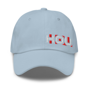 HOU Classic Dad hat - Premium Embroidered