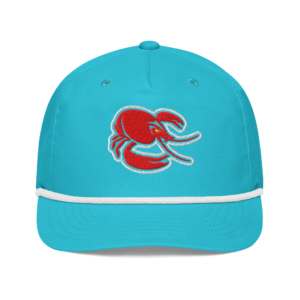 Iconic Crawfish Golf Cap - Turquoise - Premium Embroidered