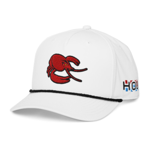 Classic Crawfish HOU Golf cap - White - Premium Embroidered