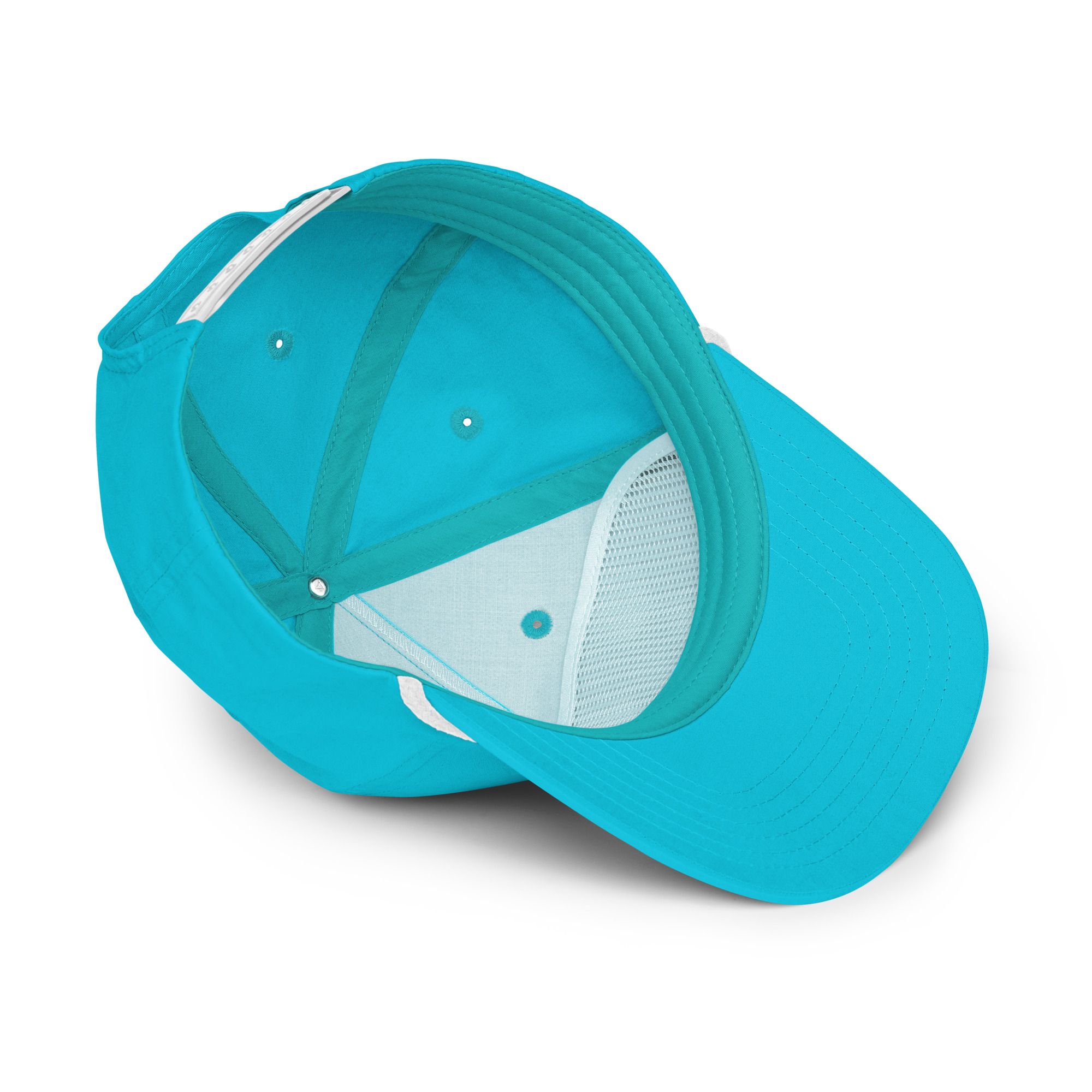HOU - Golf Cap - Turquoise - Premium Embroidered - Houston Boilers