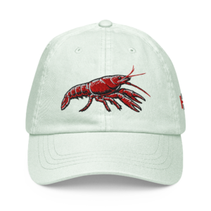 LIVE Crawfish Seafoam Dad Cap - Premium Embroidered